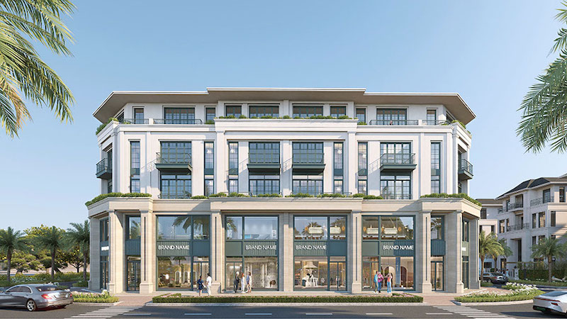 Shophouse Alluvia City Văn Giang Hưng Yên: Mặt bằng & giá bán