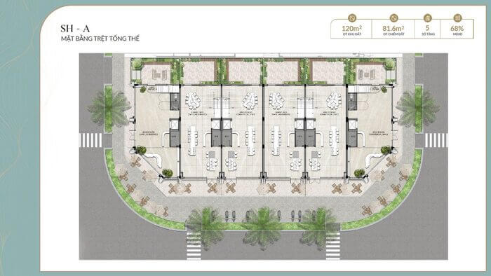 Shophouse Alluvia City Văn Giang tổng thể Shophouse Alluvia City Văn Giang tổng thể