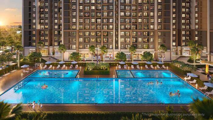 Tiện ích Imperia Ocean City bể bơi