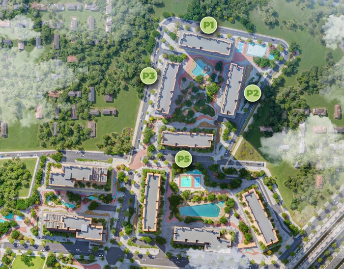 Tòa P2 The Parkland Ocean City