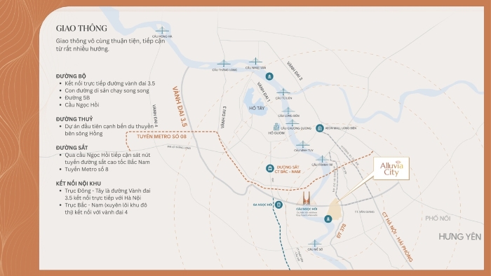 Vị trí Alumi Văn Giang