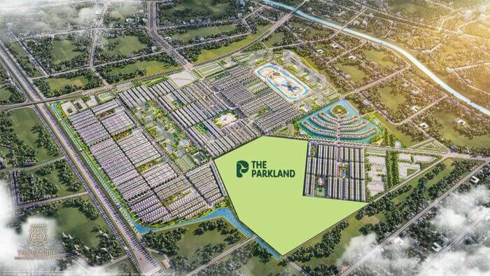 Vị trí phân khu The Parkland Ocean Park 2 Vị trí phân khu The Parkland Ocean Park 2