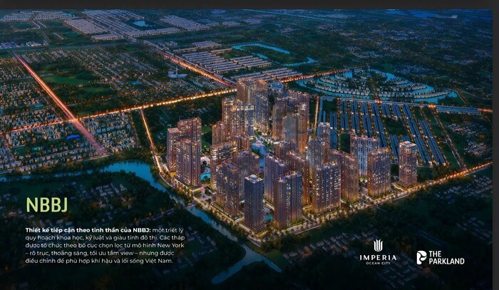 Vị trí The ParkLand Ocean Park 2: Vị trí "trái tim" dự án