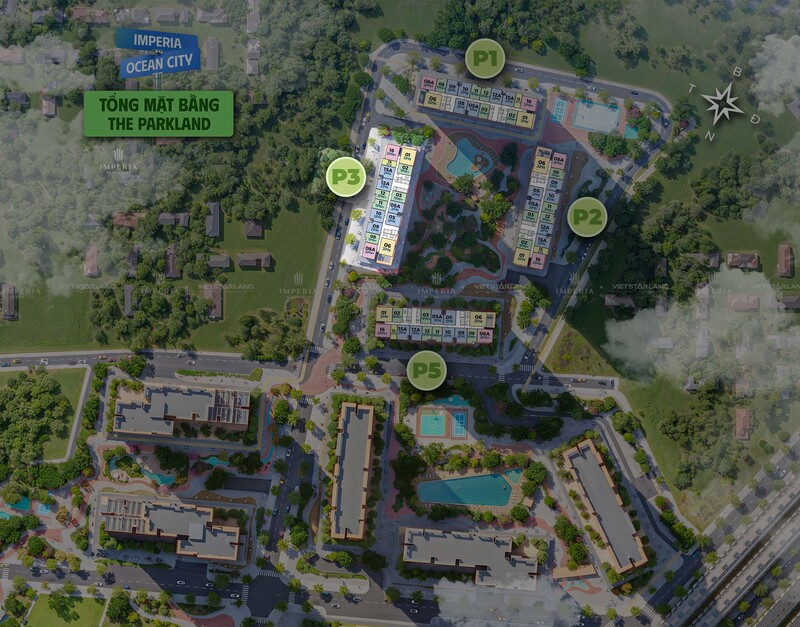 Tòa P3 The Parkland Ocean City