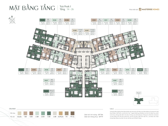 Căn hộ Lumiere Essence Peak Cổ Loa Căn hộ Lumiere Essence Peak Cổ Loa