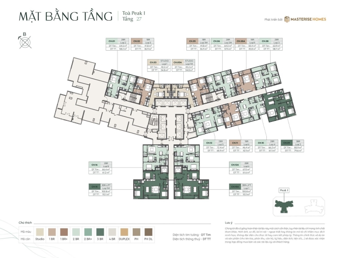 Căn hộ Lumiere Essence Peak Cổ Loa Căn hộ Lumiere Essence Peak Cổ Loa