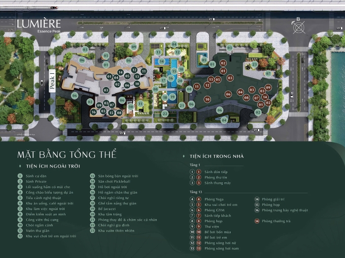 Căn hộ Lumiere Essence Peak Cổ Loa Căn hộ Lumiere Essence Peak Cổ Loa