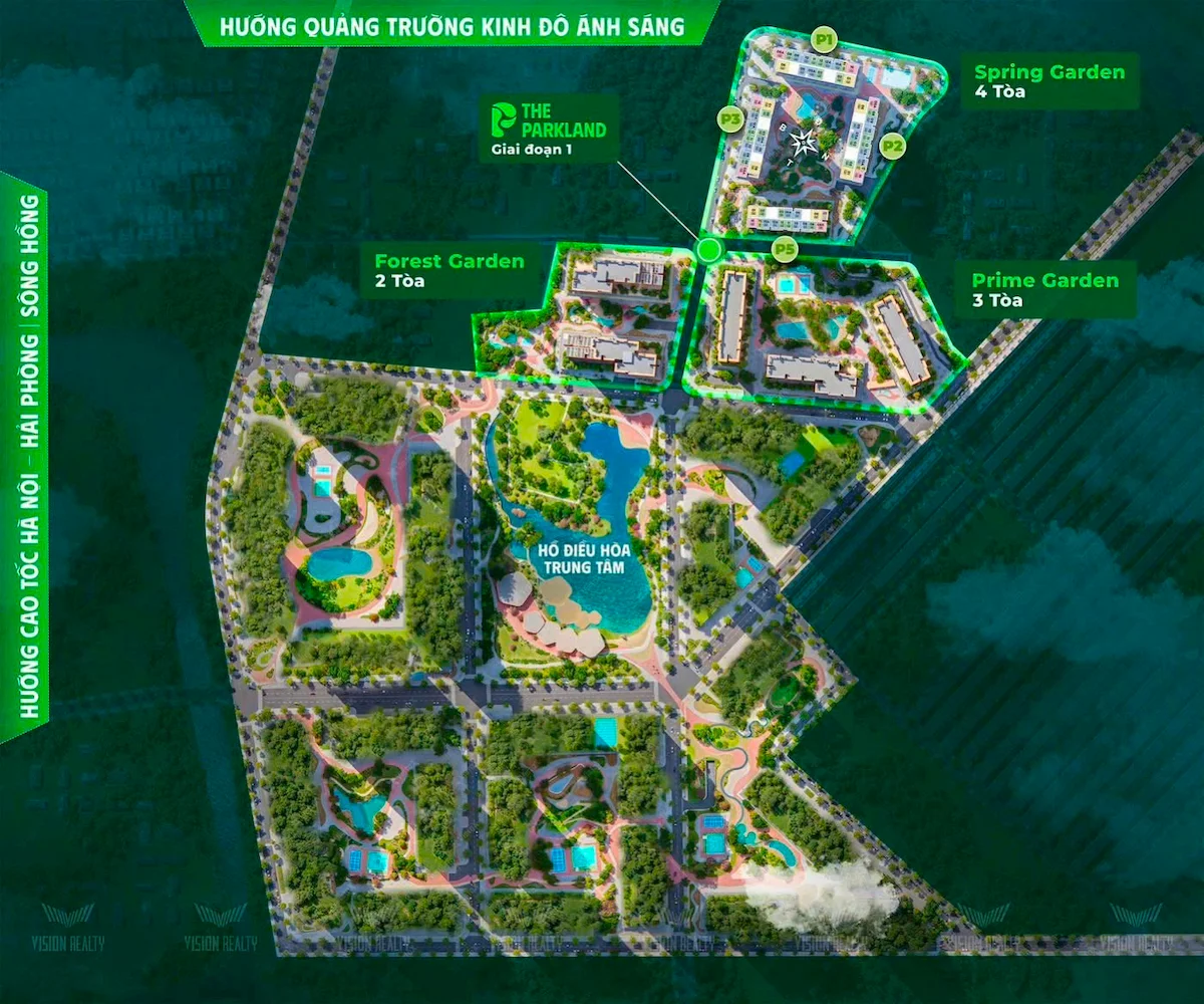 Căn hộ Spring Garden The Parkland Ocean City Căn hộ Spring Garden The Parkland Ocean City