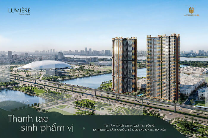 Masterise Homes ra mắt chung cư Lumiere Essence Peak tại Vinhomes Cổ Loa Masterise Homes ra mắt chung cư Lumiere Essence Peak tại Vinhomes Cổ Loa