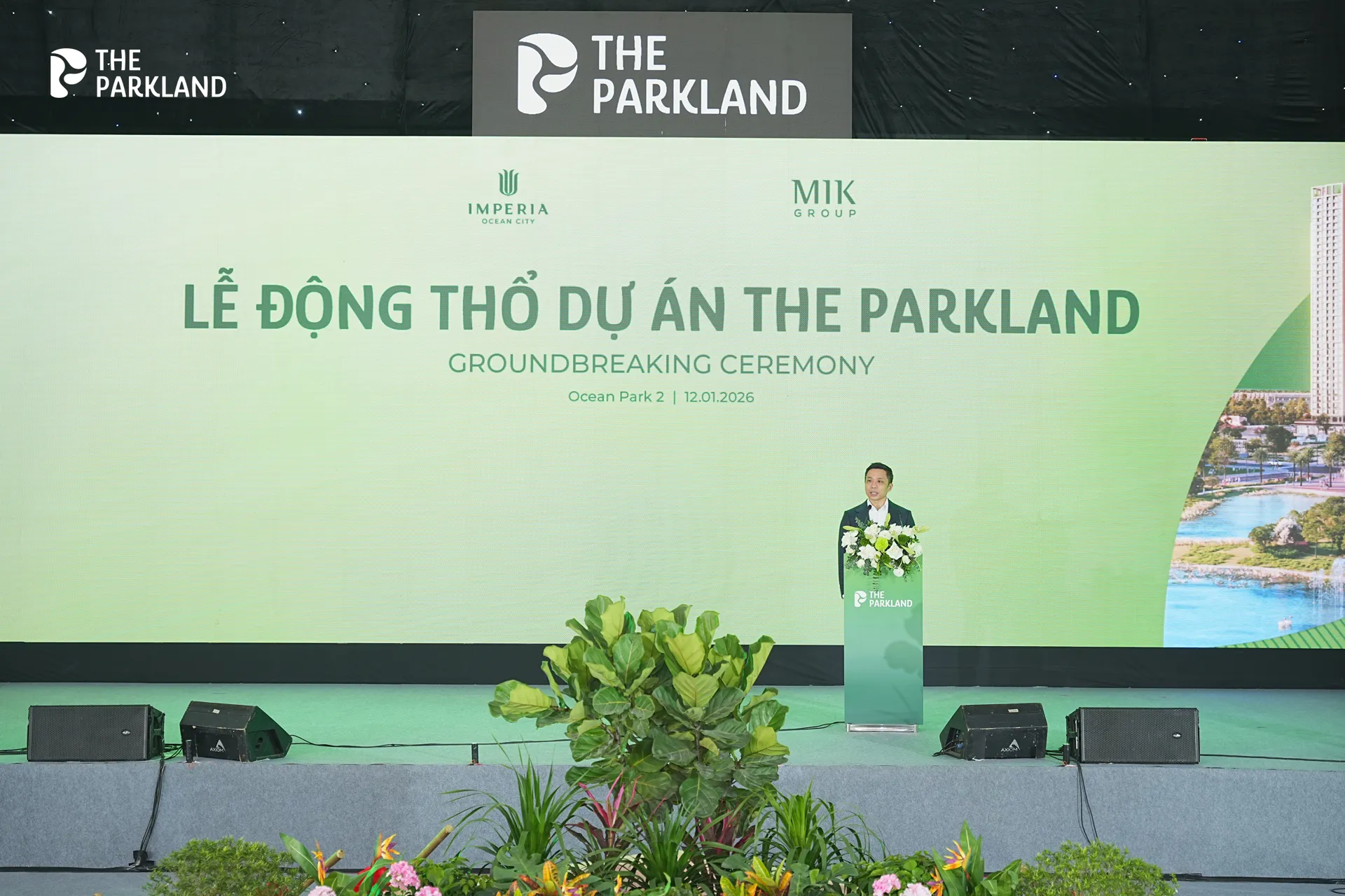 Động thổ dự án The Parkland 