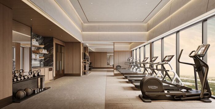 Dự án Lumiere Essence Peak Cổ Loa phòng gym