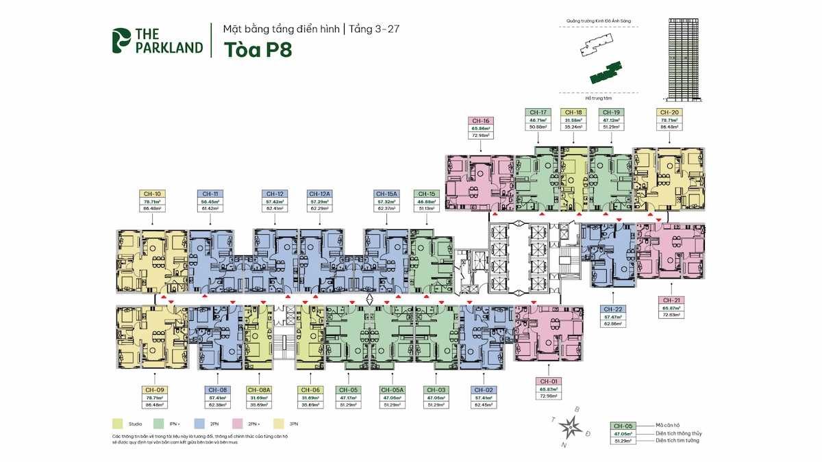 Phân khu Forest Garden The Parkland Phân khu Forest Garden The Parkland