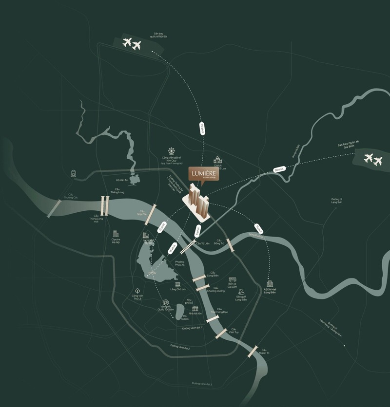 Tiện ích Lumiere Essence Peak Cổ Loa