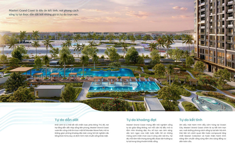 Tiện ích Masteri Grand Coast Ocean Park 2:
