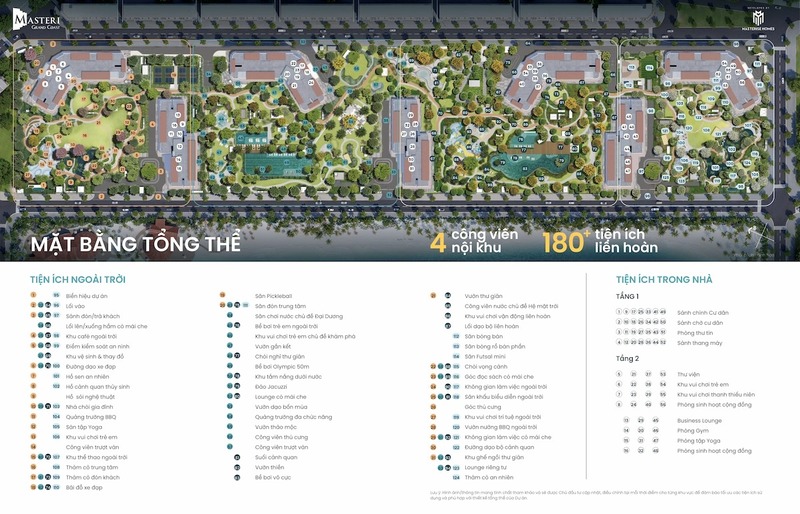 Tiện ích Masteri Grand Coast Ocean Park 2: