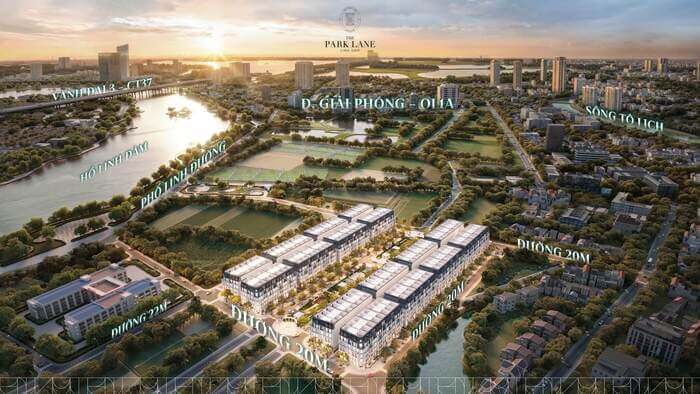 Tiện ích The Park Lane Linh Đàm tổng quan