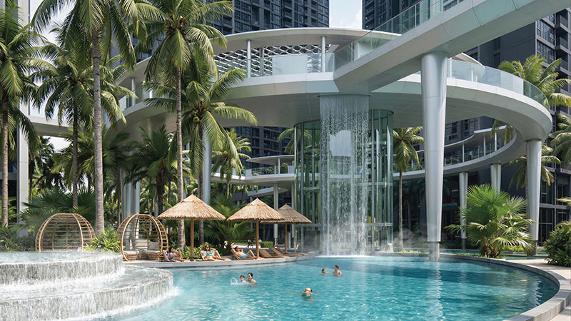 Ra mắt tiểu khu 5 Alluvia City - điểm nhấn tại phân khu Alluvia Onsen