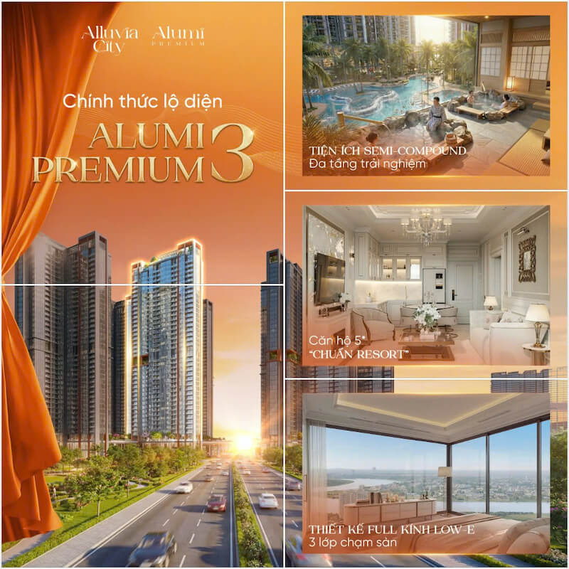 Ra mắt toà Alumi Premium 3 - dự án Alluvia City Xuân Cầu
