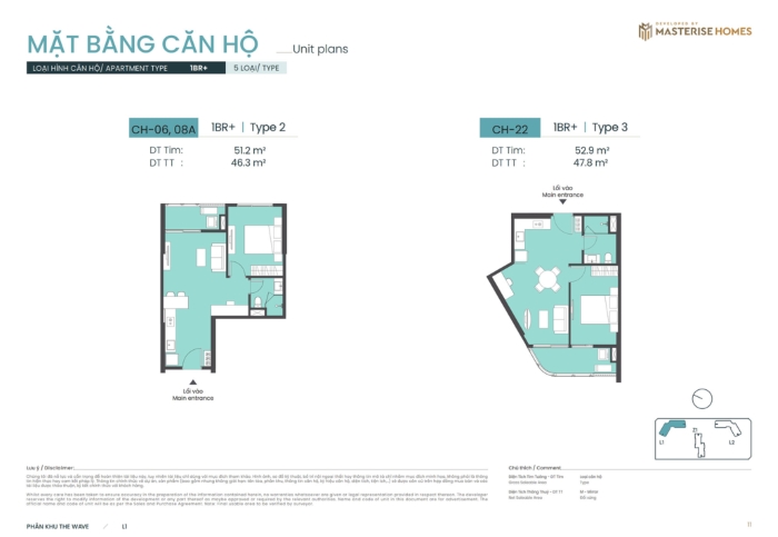 Tòa L1 Masteri Grand Coast