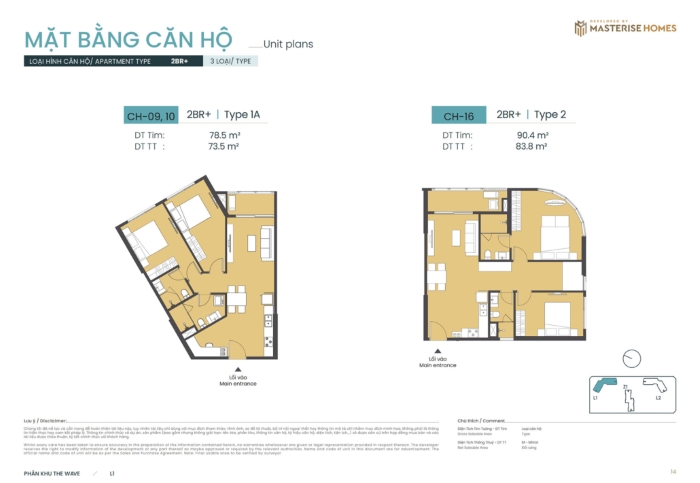 Tòa L1 Masteri Grand Coast