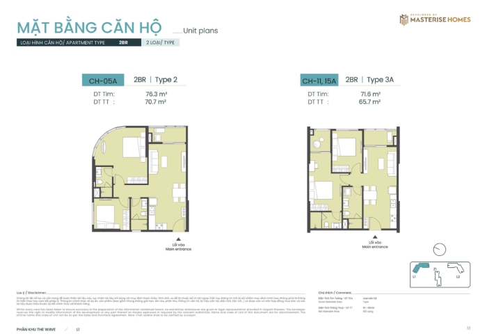 Tòa L1 Masteri Grand Coast