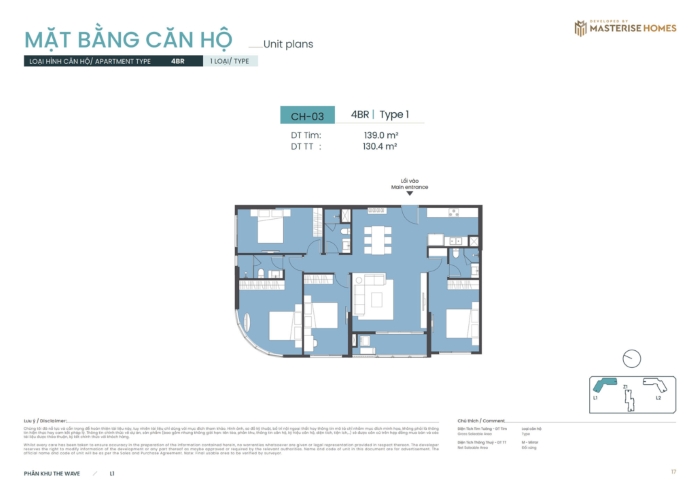 Tòa L1 Masteri Grand Coast