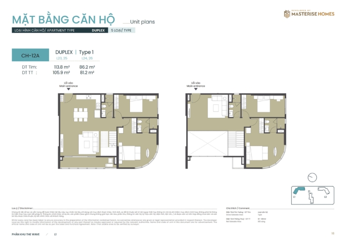 Tòa L1 Masteri Grand Coast