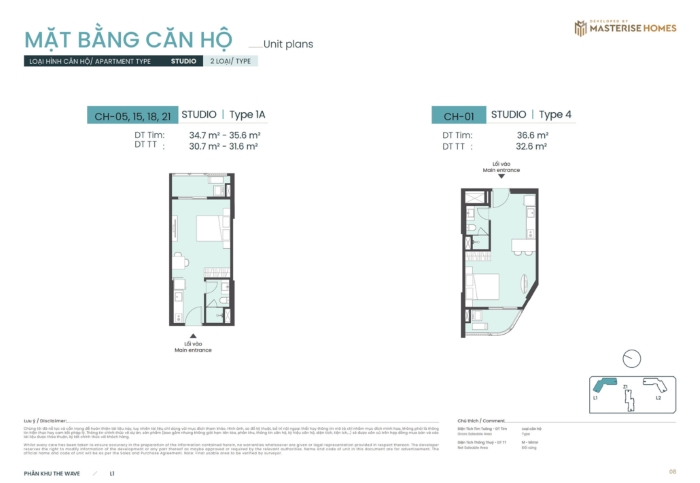 Tòa L1 Masteri Grand Coast