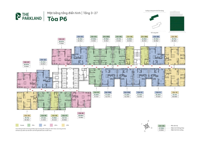 tòa P6 The Parkland Ocean City