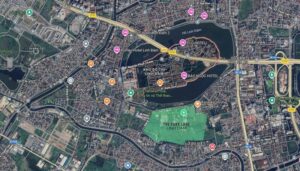 Vị trí The Park Lane Linh Đàm