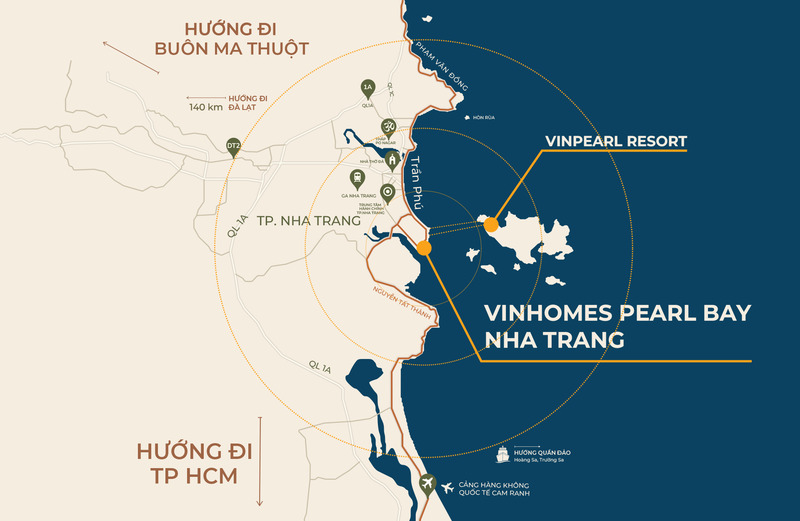 Vị trí Vinhomes Pearl Bay 