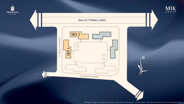 Mặt bằng Imperia Sky Park