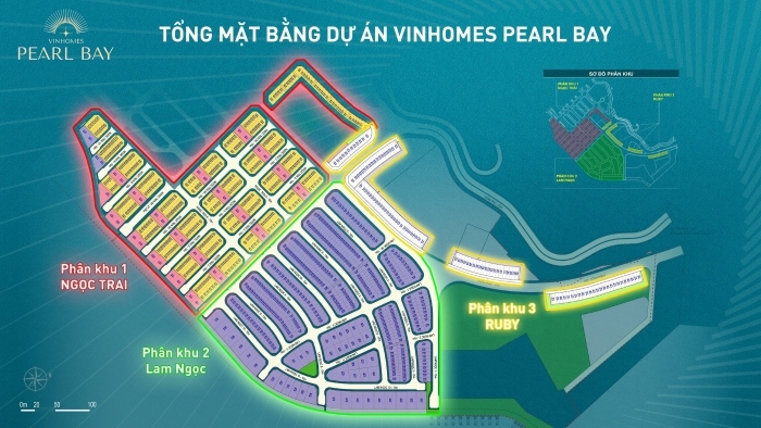 Phân khu Ruby Vinhomes Pearl Bay