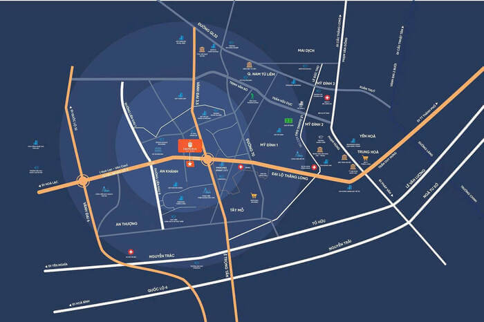 Vị trí Imperia Sky Park