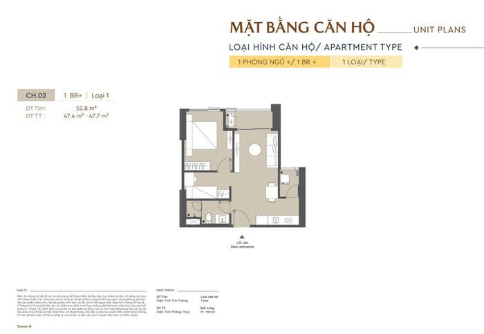 Vinhomes Galaxy Nguyễn Trãi 1PN Vinhomes Galaxy Nguyễn Trãi 1PN