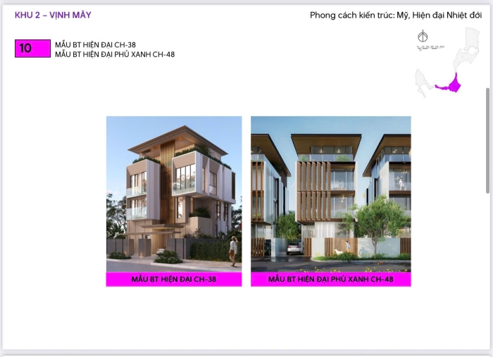 Phân khu 2 Vinhomes Hải Vân Bay