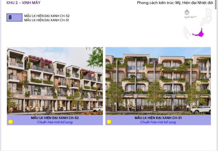 Phân khu 2 Vinhomes Hải Vân Bay