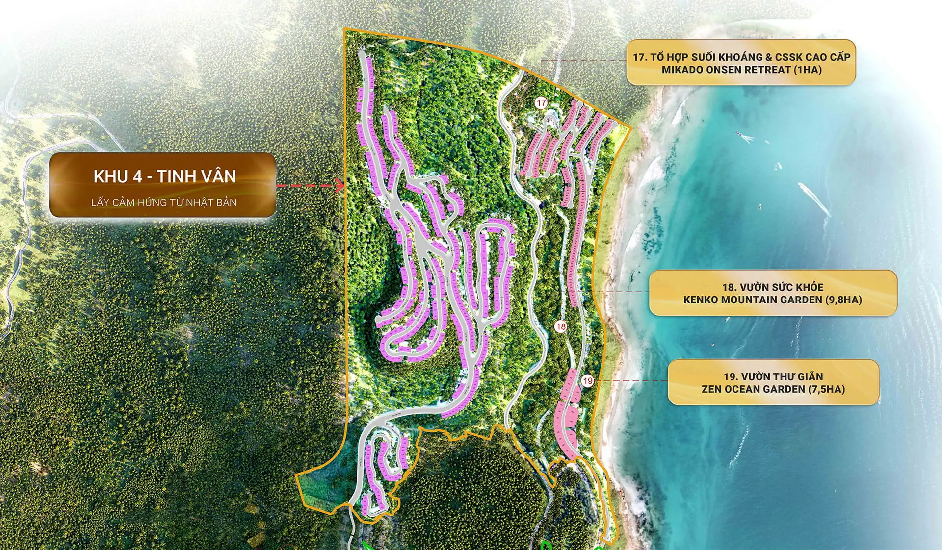 Biệt thự khoáng nóng Vinhomes Hải Vân Bay