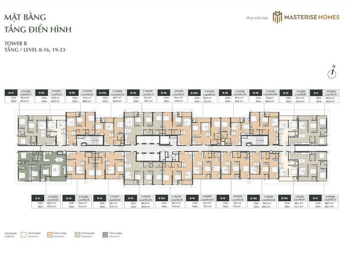 Căn hộ Alluvia Sunshine Marina mặt bằng Căn hộ Alluvia Sunshine Marina mặt bằng