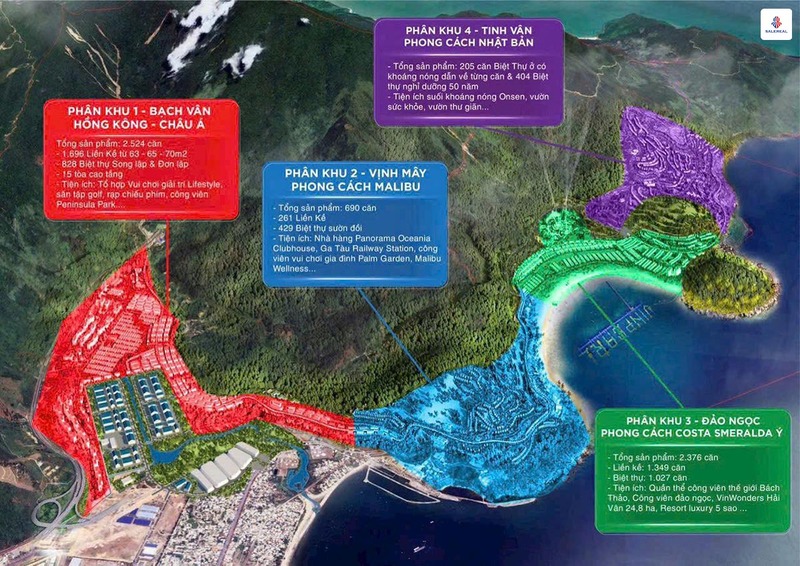 Mặt bằng Vinhomes Hải Vân Bay