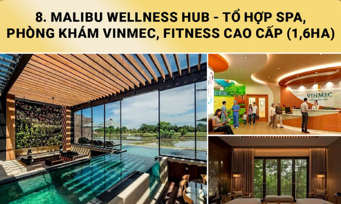 Phân khu Vịnh Mây Vinhomes Hải Vân Bay Malibu Wellness Hub