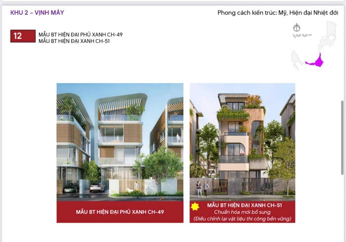 Phân khu Vinhomes Hải Vân Bay