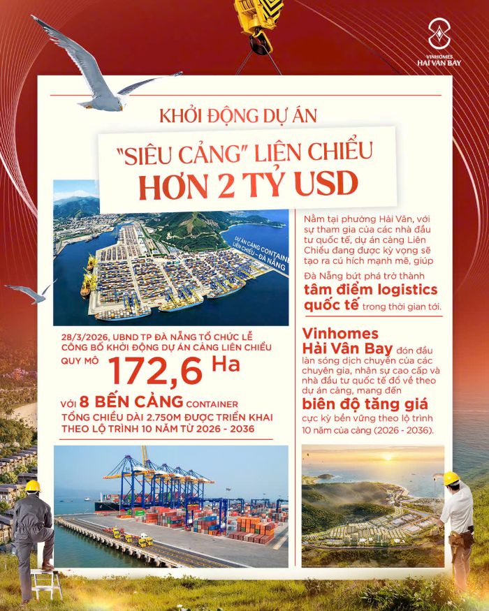 Bán liền kề Vinhomes Hải Vân Bay