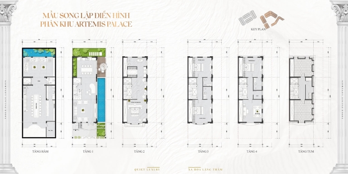 Biệt thự Artemis Palace Noble Palace Long Biên