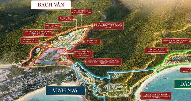 Biệt thự song lập Bạch Vân Vinhomes Hải Vân Bay