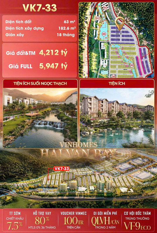 Liền kề Vân Khê Vinhomes Hải Vân Bay