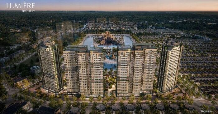 Penthouse Lumiere Spring Bay tổng quan