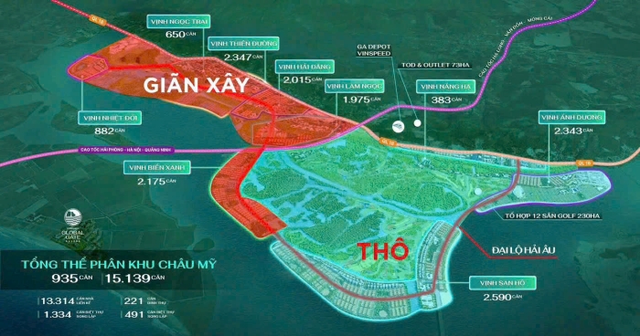 Phân khu Châu Mỹ Vinhomes Global Gate Phân khu Châu Mỹ Vinhomes Global Gate