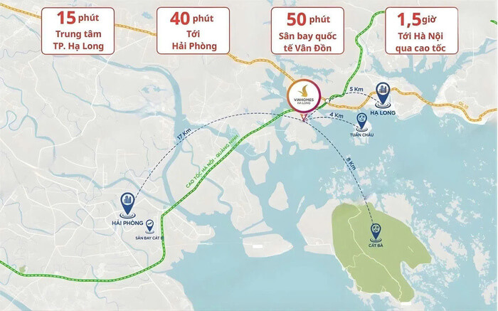 Phân khu Châu Úc Vinhomes Global Gate vị trí