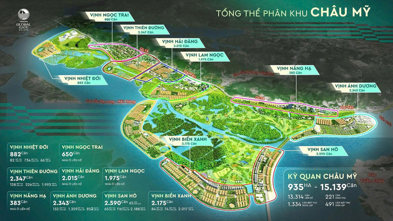  Phân khu Vinhomes Global Gate